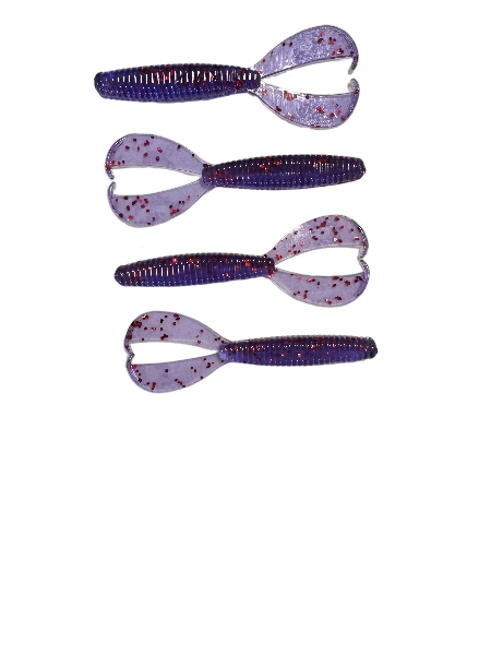 C&M Twin Tail Grub (Pack Of 8)