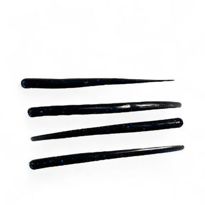 C&M 4.5" Straight Tail Drop Worm (Pack Of 8)
