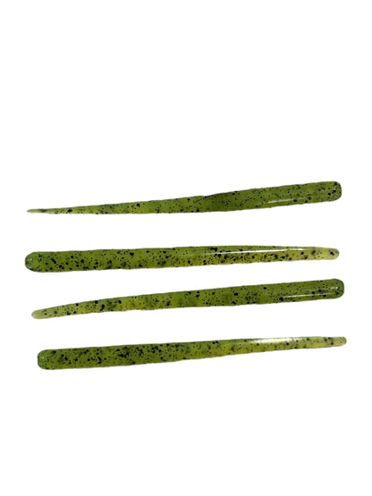 C&M 4.5" Straight Tail Drop Worm (Pack Of 8)