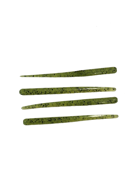 C&M 4.5" Straight Tail Drop Worm (Pack Of 8)