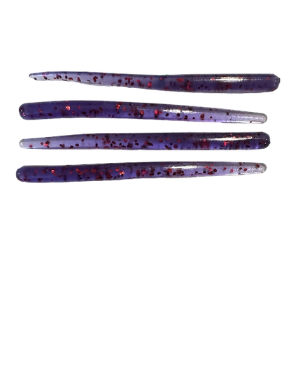 C&M 4.5" Straight Tail Drop Worm (Pack Of 8)